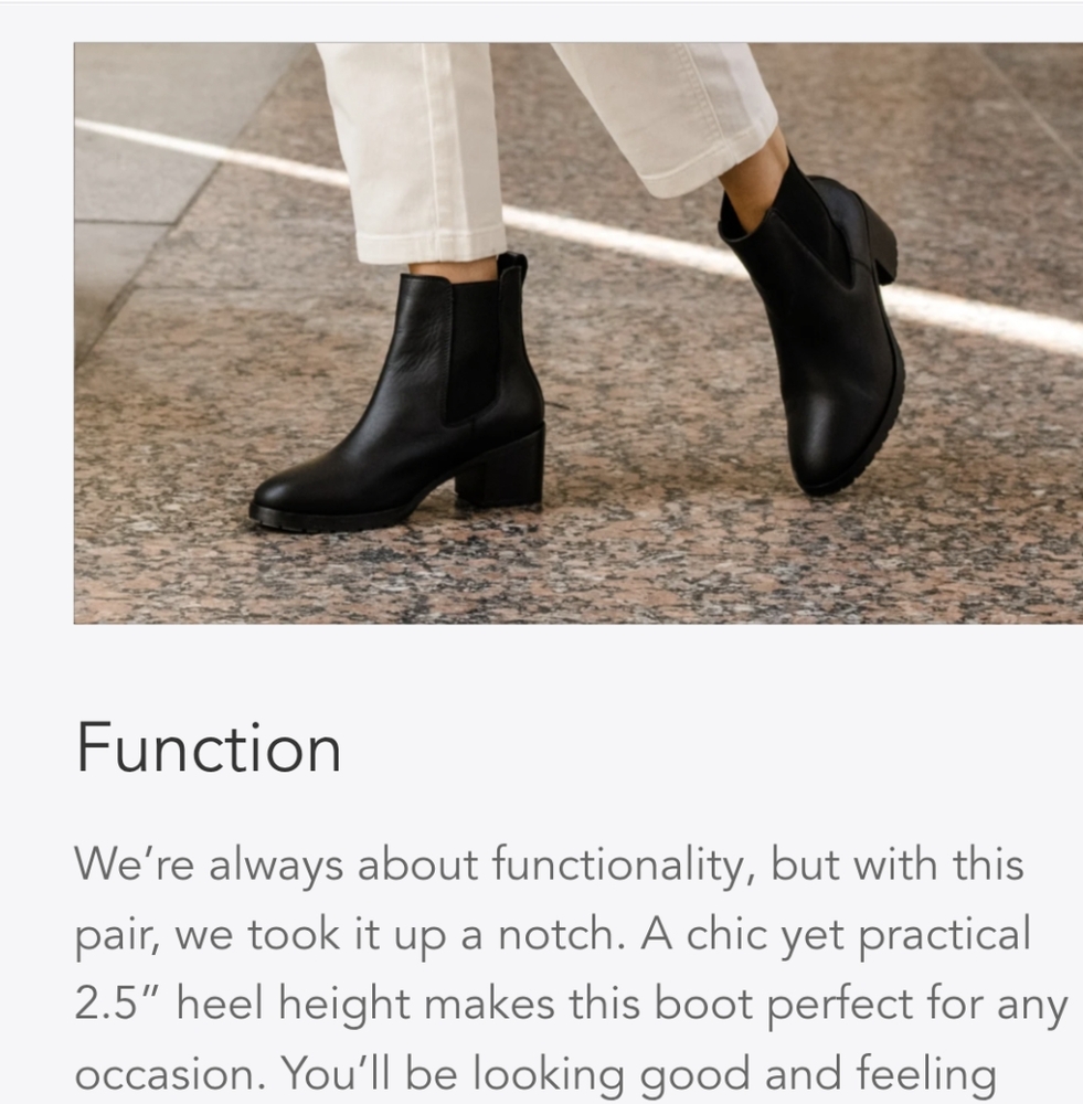 NWT Nisolo Chelsea black boots